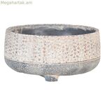 Ծաղկաման մոխրագույն ցեմենտե 25 x 25 x 12 սմ