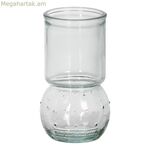 Վերամշակված ապակուց ծաղկաման 9,5 x 9,5 x 17 սմ