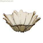 Կենտրոնական զարդ՝ ձիթապտղի գույնի բյուրեղապակյա 18 x 18 x 5,8 սմ