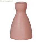 Մոմակալ վարդագույն կերամիկական 9,5 x 9,5 x 12 սմ