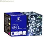 LED լամպերի պսակ՝ բաց կանաչ 15 X 8 X 9 սմ