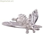 Արծաթե մետաղական դեկորատիվ ֆիգուր 13 x 2 x 9 սմ