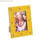 Լուսանկարի շրջանակ՝ դեղին ստվարաթուղթ 10 x 15 սմ 16,4 X 1 X 21,4 սմ