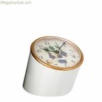 Պատի ժամացույց՝ կրեմագույն, PVC երկաթե, 16 x 16 x 17 սմ