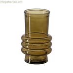 Ծաղկաման՝ կանաչ վերամշակված ապակի 10 x 10 x 17 սմ