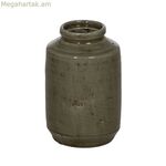 Կանաչ կերամիկական ծաղկաման 19,5 x 19,5 x 26,5 սմ