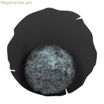 Մոխրագույն պատի լամպ՝ 9 W, 30 x 11 x 29 սմ