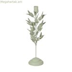 Մոմակալ բաց կանաչ երկաթե 8 x 8 x 33 սմ