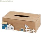 Թաշկինակի կամ շարֆի տուփ MDF փայտից 25 x 16 x 8,5 սմ