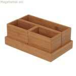 Դիմահարդարման կազմակերպիչ՝ բամբուկե 28 x 18 x 15 սմ
