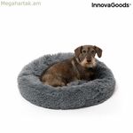 Հակասթրեսային կենդանիների մահճակալ Bepess InnovaGoods Ø 60 սմ մոխրագույն (վերանորոգված A)