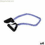 LongFit Sport F2 կապույտ առաձգական դիմադրության ժապավեն (4 հատ)