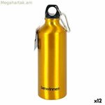 Ջրի շիշ Bewinner ալյումինե 500 մլ 6,5 x 21 սմ (12 հատ) (500 մլ)