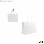 Բազմակի օգտագործման սննդի տոպրակ Algon White 3 հատ (24 հատ)