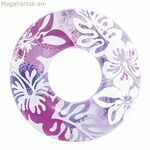 Փչովի լողացող բլիթ Intex 59251 Ø 91 սմ բազմագույն