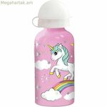 Ջրի շիշ Stor Unicorn Rainbow սիլիկոնե ալյումինե 400 մլ