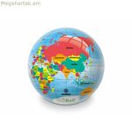 Գնդիկ Unice Toys Աշխարհի քարտեզ Ø 23 սմ ՊՎՔ