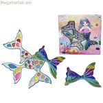 Մանկական դիմահարդարման հավաքածու 31 x 31 x 6,5 սմ 3 բաժանմունքով sirenas