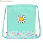 Թելերով մեջքի պայուսակ «Smiley Summer Fun» չափսերով՝ 35 x 40 x 1 սմ
