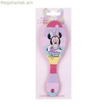 Մազերի խճճվածքները լուծող խոզանակ Minnie Mouse վարդագույն