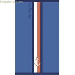 Ծովափնյա սրբիչ Secaneta Portals մուգ կապույտ 90 x 165 սմ ժակարդ