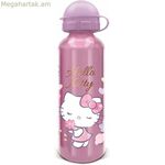 Ջրի շիշ Hello Kitty ալյումինե 530 մլ