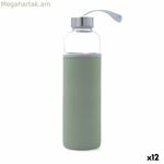 Ջրի շիշ Quid Quidate մոխրագույն ապակի 600 մլ (12 հատ)