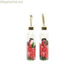 DKD Տան Դեկոր Թռչունների Բյուրեղյա ՊՎՔ շիշ (550 մլ) (2 հատ)