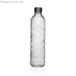 Versa թափանցիկ ապակի ալյումինե շիշ 1,22 լ 8,5 x 33,2 x 8,5 սմ