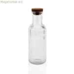 Ջրի շիշ Versa թափանցիկ ապակի 1 լ 8,7 x 27,8 x 8,7 սմ