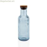 Ջրի շիշ Versa Blue Glass 1 L 8,7 x 27,8 x 8,7 սմ