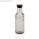 Ջրի շիշ Versa մոխրագույն ապակի 1 լ 8,7 x 27,8 x 8,7 սմ