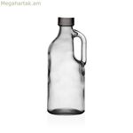 Ջրի շիշ Versa թափանցիկ ապակուց՝ ալյումինից