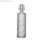 Ջրի շիշ Versa թափանցիկ ապակուց ալյումինե 1 լ 8,2 x 30,6 x 8,2 սմ