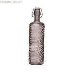 Ջրի շիշ Versa մոխրագույն ապակի ալյումինե 1 լ 8,2 x 30,6 x 8,2 սմ