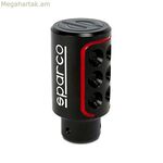 Փոխանցման լծակի բռնակ Sparco SPC RACING սև/կարմիր