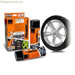 Հեղուկ ռետին ավտոմեքենաների համար Foliatec FT2049 արծաթե 400 մլ (2 հատ)