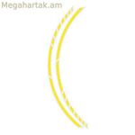 Անիվների սոսինձ Foliatec դեղին նեոնային