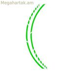 Անիվների սոսինձ Foliatec կանաչ նեոնային