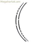 Անիվի սոսինձ Foliatec ածուխ