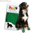 Pawz Dog 12 հատանոց կոշիկներ, չափսը՝ XL, կանաչ