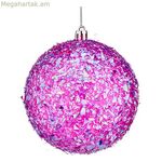 Սուրբ Ծննդյան խաղալիքներ Krist+ Purple Ø 10 սմ 6 հատ