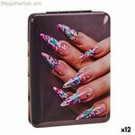 Մեծացնող հայելի բյուրեղապակյա պլաստիկե մեխեր 2,5 x 8,5 x 6,2 սմ ծալովի (12 հատ)