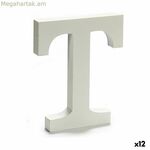 Տառ Pincello T սպիտակ 1,8 x 21 x 17 սմ (12 հատ)