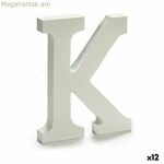 Տառ Pincello K սպիտակ 1,8 x 21 x 17 սմ (12 հատ)