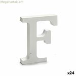 Տառ Pincello F սպիտակ 2 x 16 x 14,5 սմ (24 հատ)