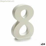 Թիվ Pincello 8 սպիտակ 2 x 16 x 14,5 սմ (24 հատ)