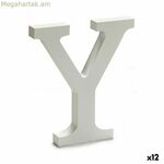 Տառ Pincello Y սպիտակ 1,8 x 21 x 17 սմ (12 հատ)