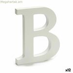 Տառ Pincello B սպիտակ 1,8 x 21 x 17 սմ (12 հատ)