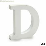 Տառ Pincello D սպիտակ 2 x 16 x 14,5 սմ (24 հատ)